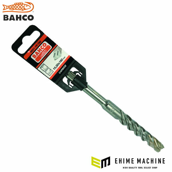 日本正規品 バーコ コンクリートドリル SDSプラス 4 CUTTERS 全長160mm 刃径15mm (4651-15-160)(7314150386666) BAHCO