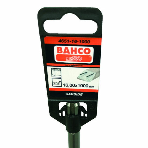 日本正規品 バーコ コンクリートドリル SDSプラス 4 CUTTERS 全長1000mm 刃径16mm (4651-16-1000)(7314150386765) BAHCO
