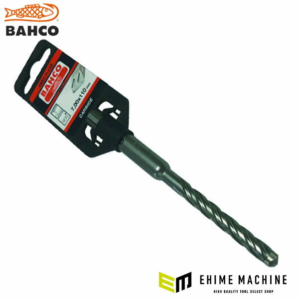 日本正規品 バーコ コンクリートドリル SDSプラス 4 CUTTERS 全長110mm 刃径7mm (4651-7-110)(7314150385836) BAHCO