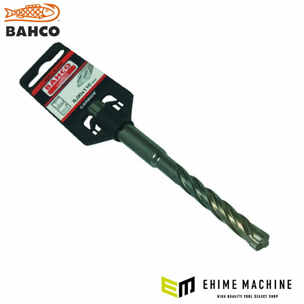 日本正規品 バーコ コンクリートドリル SDSプラス 4 CUTTERS 全長110mm 刃径8mm (4651-8-110)(7314150386277) BAHCO