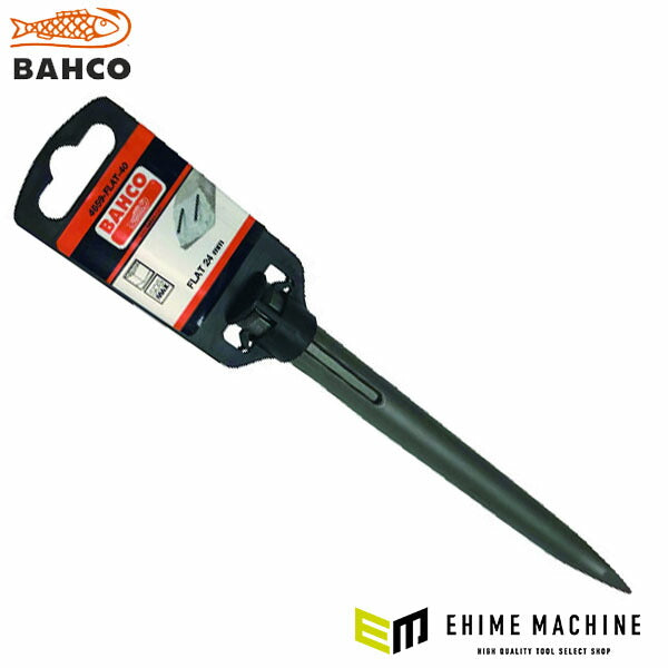 日本正規品 バーコ コンクリートハンマーオプション チゼル SDS MAX 全長400mm 先端幅24mm (4659-FLAT -40)(7314150387939) BAHCO