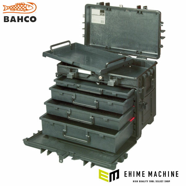 日本正規品 バーコ 4段式リジットキャスターケース (4750RCWD4)(7314150277124) BAHCO