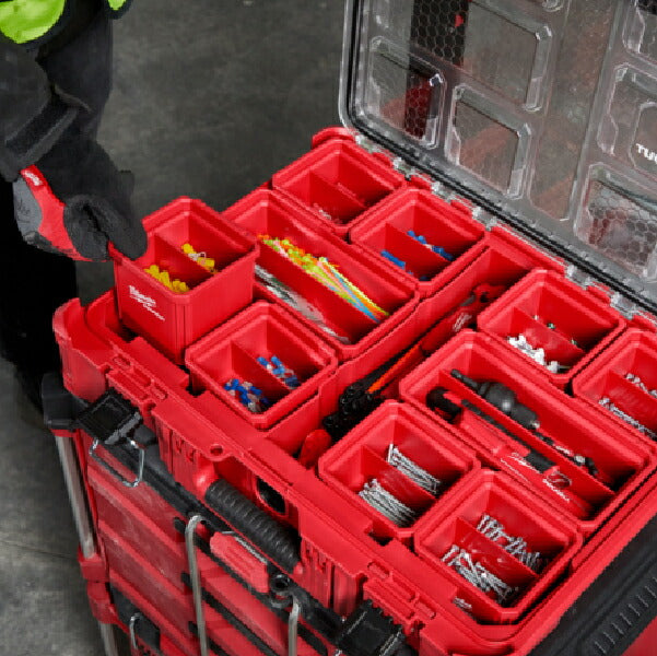 日本正規品 ミルウォーキー PACKOUT 小物収納(102mm x 204mm) 2個セット (48-22-8063)(4573592051386) milwaukee