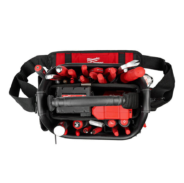 日本正規品 ミルウォーキー PACKOUT ベルト付き10インチタフトートバッグ (48-22-8311)(4573592054776) milwaukee