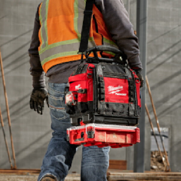 日本正規品 ミルウォーキー PACKOUT カバー付き15インチタフトートバッグ (48-22-8316)(4573592054783) milwaukee