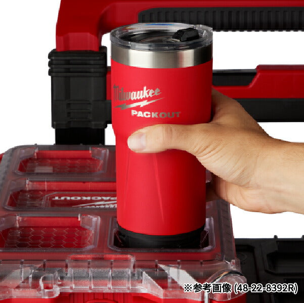 日本正規品 ミルウォーキー PACKOUT タンブラーブラック(メガ・890mL) (48-22-8393BX)(4573592054639) milwaukee