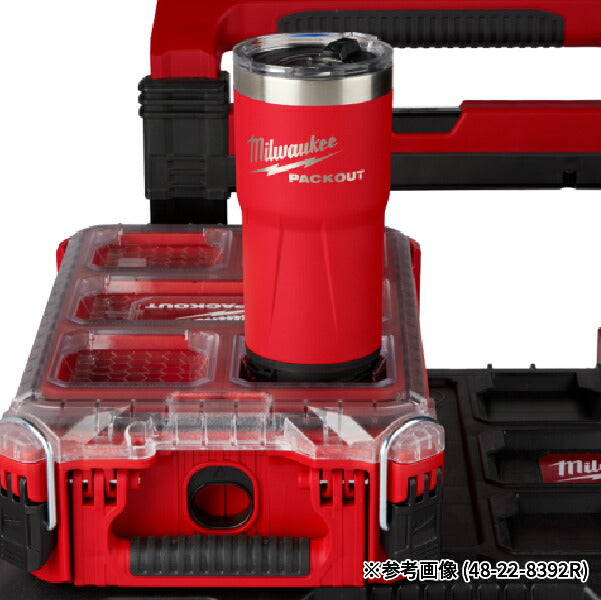 日本正規品 ミルウォーキー PACKOUT タンブラーブラック(メガ・890mL) (48-22-8393BX)(4573592054639) milwaukee