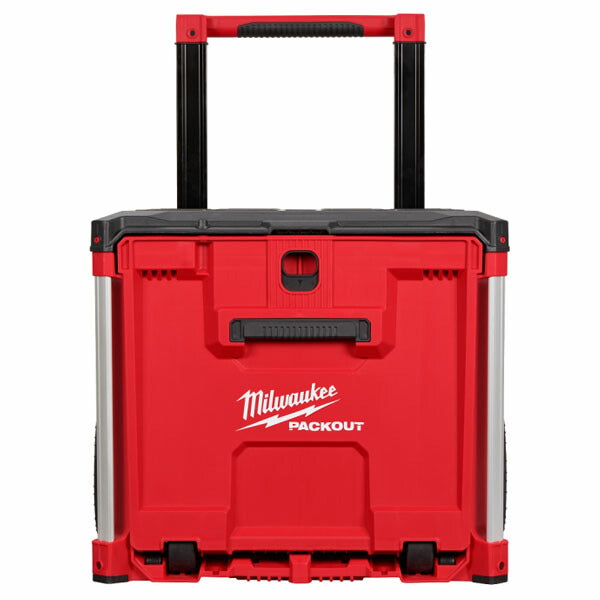 日本正規品 ミルウォーキー PACKOUT キャリー式引き出し収納 1段 ツールボックス 耐荷重113kg パックアウトシステム連結対応 仕切り付き (48-22-8420) (4573592056671) Milwaukee
