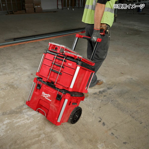 日本正規品 ミルウォーキー PACKOUT キャリー式ツールボックス (48-22-8427)(4573592056541) milwaukee