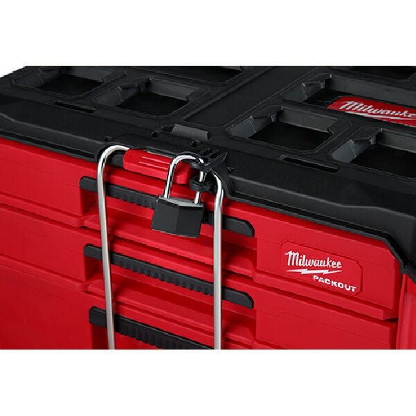 日本正規品 ミルウォーキー 工具箱 PACKOUT マルチサイズ引き出し収納 3段 (48-22-8447)(4573592054752) milwaukee