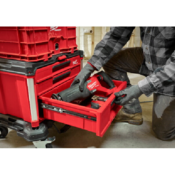 日本正規品 ミルウォーキー 工具箱 PACKOUT マルチサイズ引き出し収納 3段 (48-22-8447)(4573592054752) milwaukee