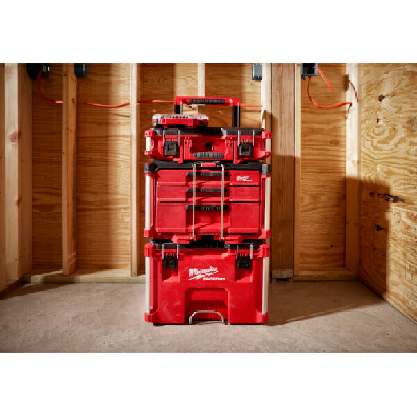 日本正規品 ミルウォーキー 工具箱 PACKOUT マルチサイズ引き出し収納 3段 (48-22-8447)(4573592054752) milwaukee