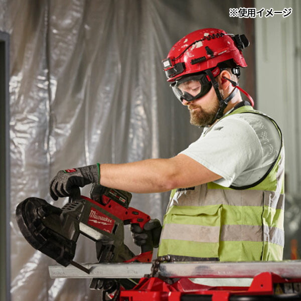 日本正規品 ミルウォーキー セーフティゴーグル 通気孔あり クリア (48-73-2062)(4573592072459) milwaukee