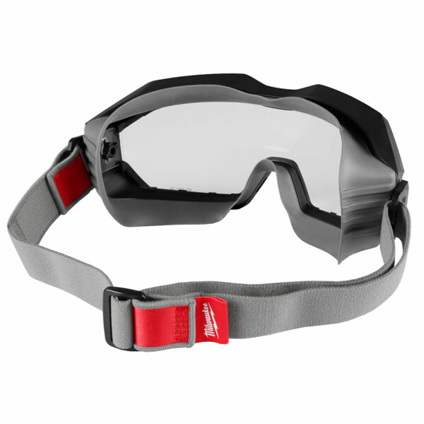 日本正規品 ミルウォーキー セーフティゴーグル 通気孔なし クリア (48-73-2065)(4573592072466) milwaukee