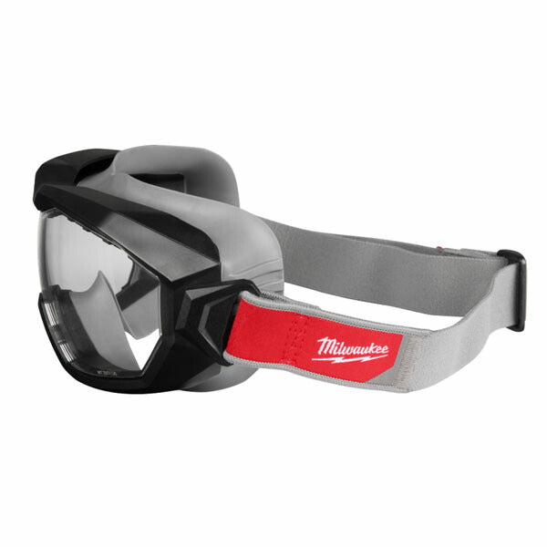 日本正規品 ミルウォーキー セーフティゴーグル 通気孔なし クリア (48-73-2065)(4573592072466) milwaukee