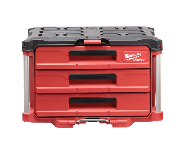 日本正規品 ミルウォーキー PACKOUT 引き出し収納 3段 (48-22-8443)(4573592050280) milwaukee