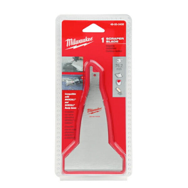 日本正規品 ミルウォーキー レシプロソー用 76mmスクレーパーブレード (49-00-5456)(4573592054240) milwaukee