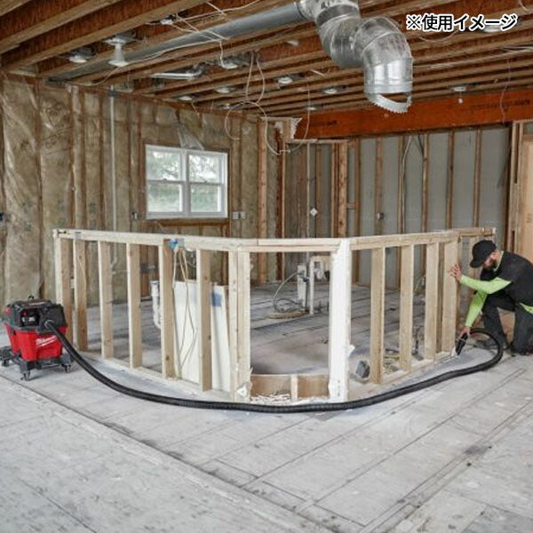 日本正規品 ミルウォーキー 47.6 mm × 4.9 m フレキシブルホース (49-90-1984)(4573592055483) milwaukee