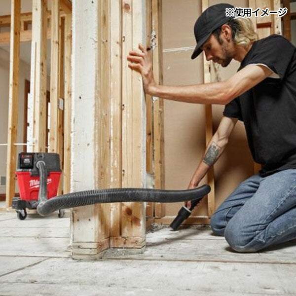 日本正規品 ミルウォーキー 47.6 mm × 2.7 m フレキシブルホース (49-90-1996)(4573592055476) milwaukee