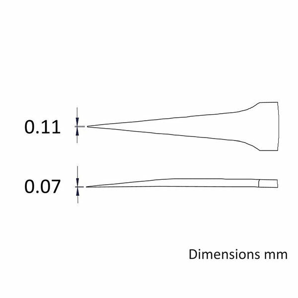 日本正規品 アイデアルテック 0.11MM ステンレスピンセット(耐酸/磁) (4.SA.0.IT)(7640144710422) ideal-tek