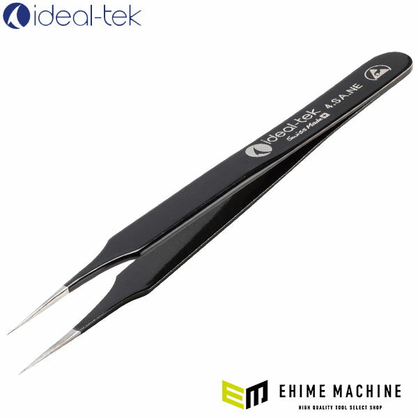 日本正規品 アイデアルテック エポキシコーティングESDステンレスピンセット (4.SA.NE.6.IT)(7640144711344) ideal-tek