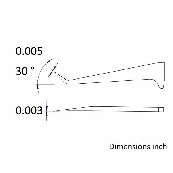 日本正規品 アイデアルテック 0.12MM ステンレスピンセット(耐酸/磁) (51S.SA.0.IT)(7640144710835) ideal-tek