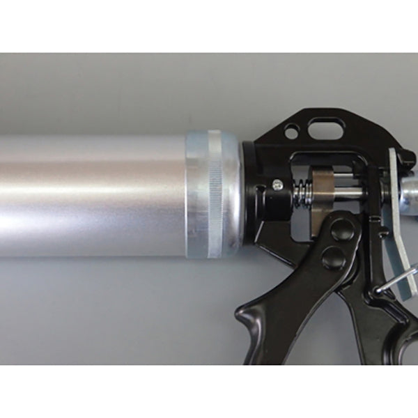 山本製作所 コーキングガン シリンダーガン 強力型ハンドル らくらく550B ネジ式 550ml フック式 1液 変成シリコン (550B-SC) (4582256872502) フジ矢