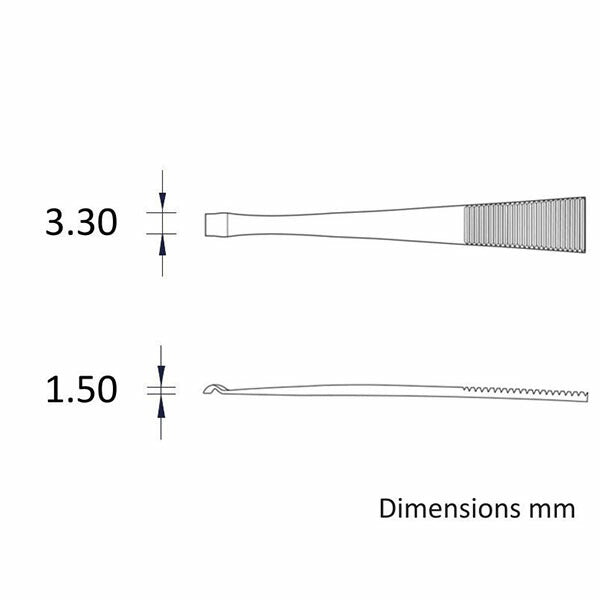 日本正規品 アイデアルテック 2MM筒用 ステンレスピンセット(耐酸/磁) (578.SA.1.IT)(7640144712129) ideal-tek