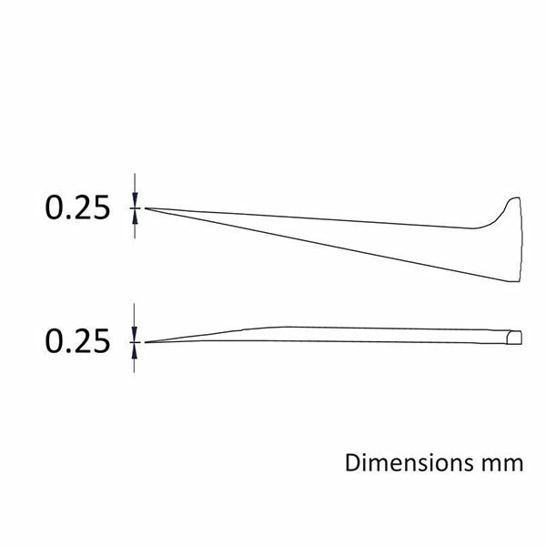 日本正規品 アイデアルテック 0.25MM ステンレスピンセット(耐酸/磁) (5A.SA.6.ITE)(7640174711734) ideal-tek
