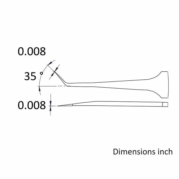 日本正規品 アイデアルテック 0.2MM ステンレスピンセット(耐酸/磁) (5B.SA.6.ITE)(7640174711758) ideal-tek