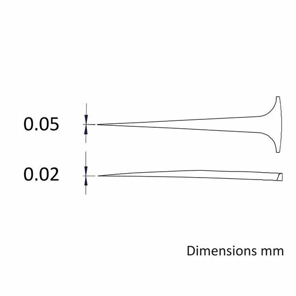 日本正規品 アイデアルテック 0.05x110MM DXピンセット(耐酸/磁) (5.DX.0.ITU)(7640174711857) ideal-tek