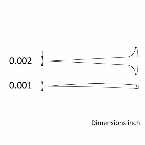 日本正規品 アイデアルテック 0.05x110MM DXピンセット(耐酸/磁) (5.DX.0.ITU)(7640174711857) ideal-tek