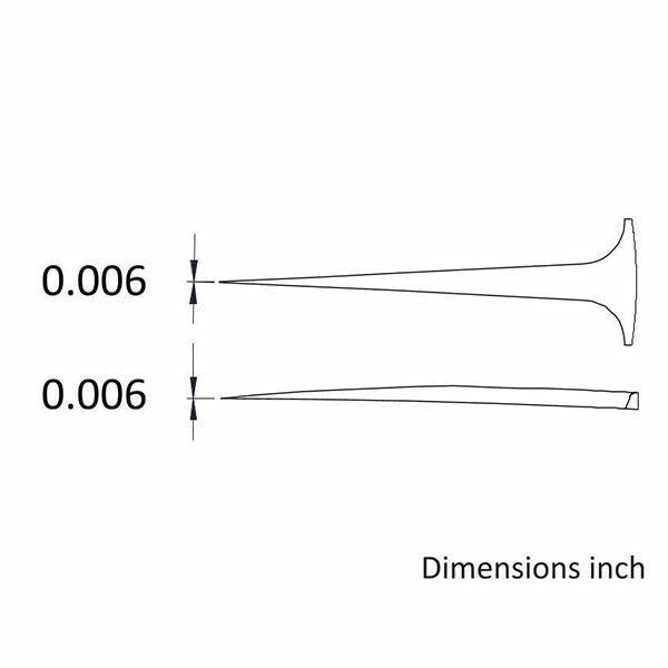 日本正規品 アイデアルテック 0.15x110MM チタン製高精度ピンセット (5.TA.0.IT)(7640144710514) ideal-tek
