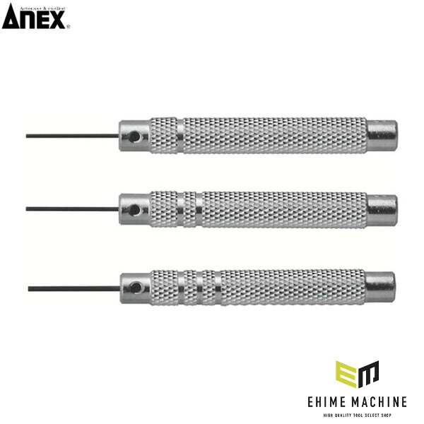 アネックス 時計用バンドピン抜き3本組 時計 バンド調整 (68-P3)(4962485220655) ANEX