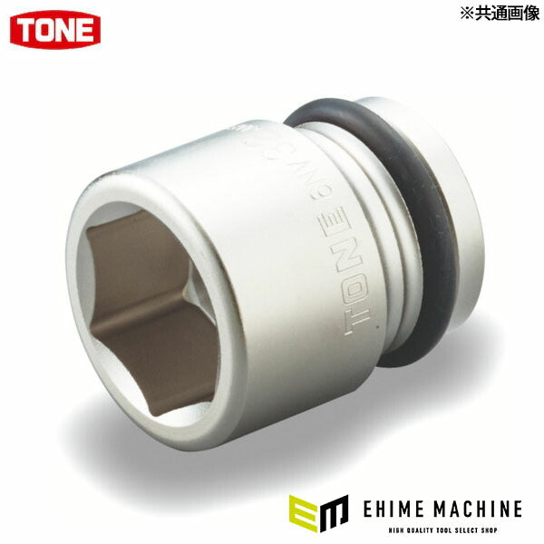 TONE インパクトソケット 55mm 差込角19.0mm 全長65mm ハンガータイプ (6NV-55HP)(4953488275469) トネ