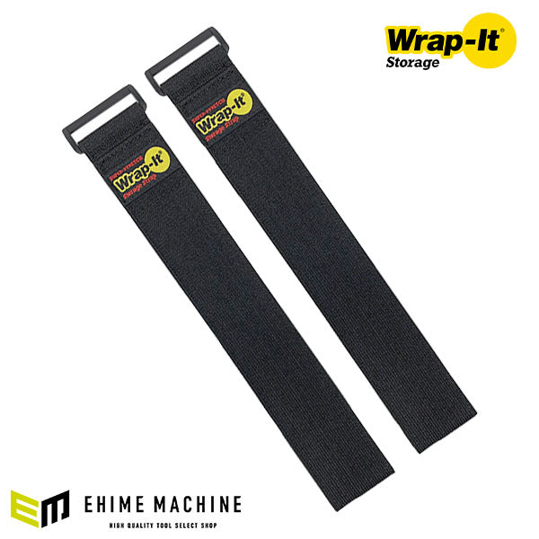 Wrap-It 702-24B 配線コード収納ストラップ 24インチ 2個入BK ラップイット