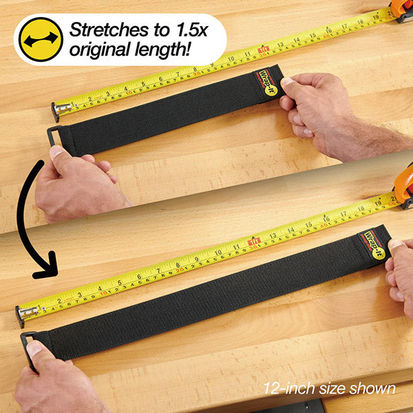 Wrap-It 706-06B 配線コード収納ストラップ 6インチ 6個入 BK ラップイット