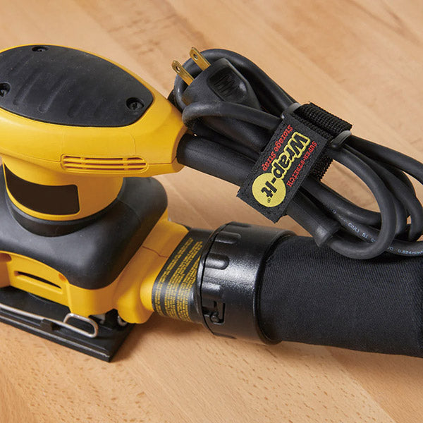 Wrap-It 706-06B 配線コード収納ストラップ 6インチ 6個入 BK ラップイット