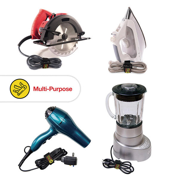 Wrap-It 706-06B 配線コード収納ストラップ 6インチ 6個入 BK ラップイット