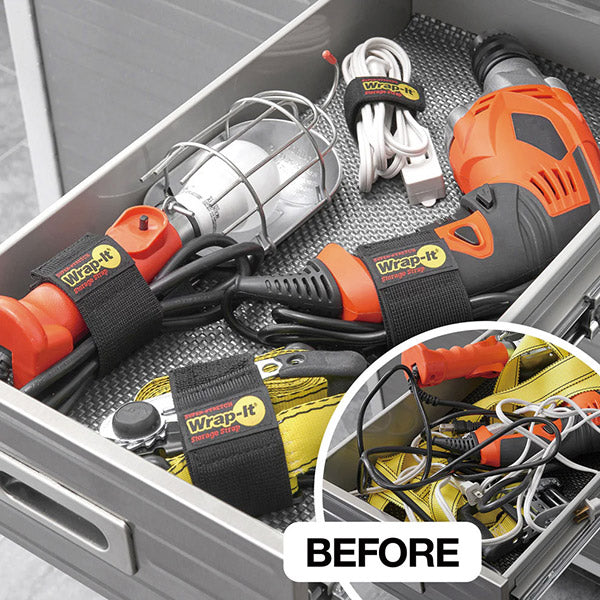 Wrap-It 706-928B 配線コード収納ストラップセット 9/12/18インチ ラップイット