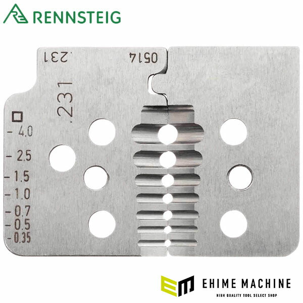 日本正規品 レンシュタイグ ヨーロッパサイズストリップ用替刃 (708 231 3 0)(4049002027444) RENNSTEIG