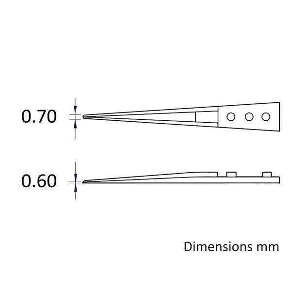日本正規品 アイデアルテック セラミックチップ交換式 ステンレスピンセット (71MZ.SA.0.IT)(7640144714567) ideal-tek