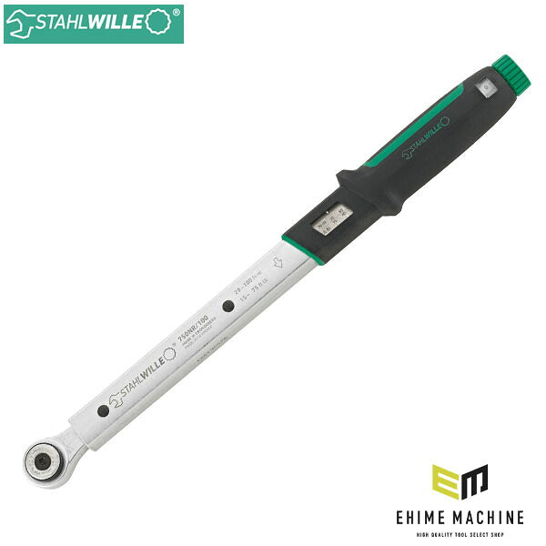 日本正規品 スタビレー トルクレンチ 750NR 20~100N・m 差込角9.5mm(3/8インチ) クリック式 プリセット型 (750NRL100-JP)(4018754368976) STAHLWILLE