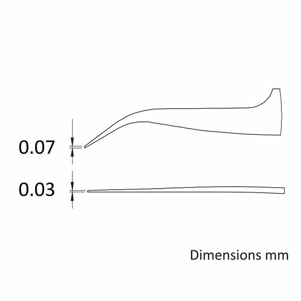 日本正規品 アイデアルテック 0.07x118MM DXピンセット(耐酸/磁) (7.DX.0.ITU)(7640174711864) ideal-tek