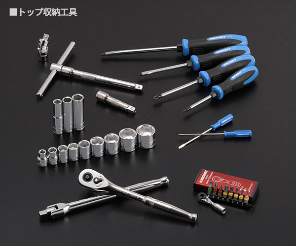 【11月の特価品】数量限定 シグネット [9.5SQ 64PCツールセットマットブラック (800S-6423MBKTW)(4545301112077) SIGNET