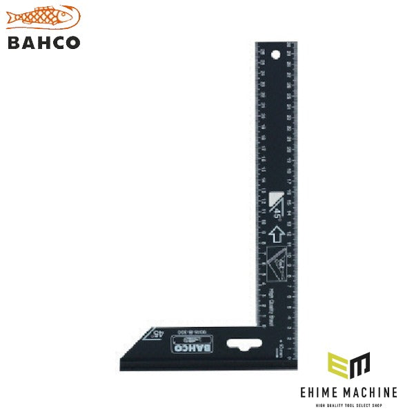 日本正規品 バーコ 防錆ブラックスコヤ 竿長250x台長170mm 直角定規 (9045-B-250)(7311518012182) BAHCO