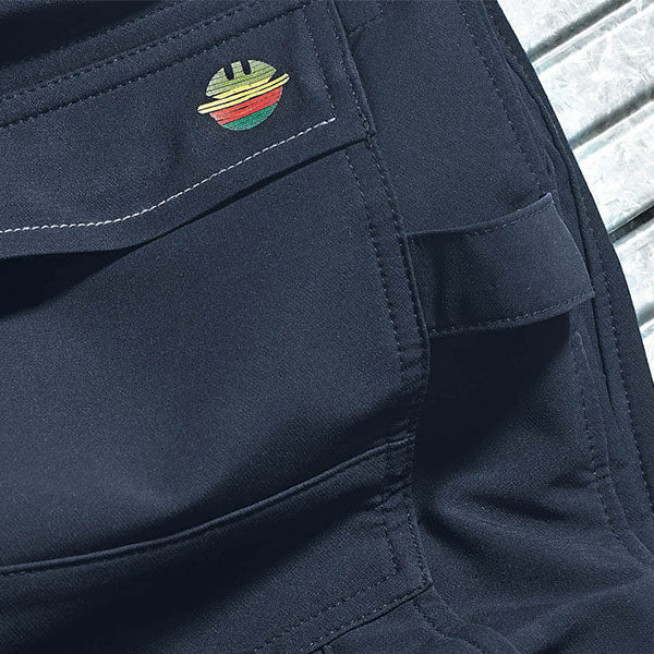 日本正規品 ディーケ パンツ プリマート37.5 ダークネイビー L 91239/838-L (8050539566173) DIKE イタリア製の絶妙な色合い