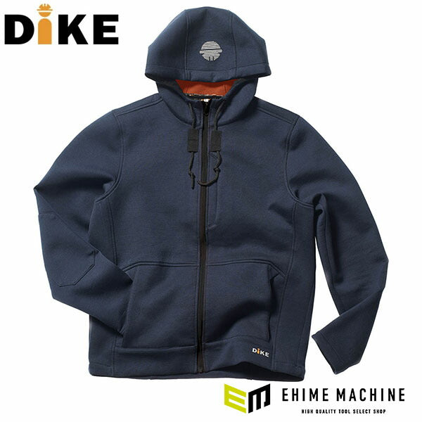 日本正規品 ディーケ フリース フォーム ダストネイビー S 94214/800-S (8050539560997) DIKE イタリア製の絶妙な色合い