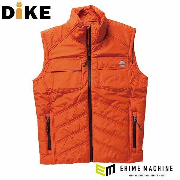 日本正規品 ディーケ ベスト ジャイアント ブリックオレンジ S 95113/751-S (8058258780078) DIKE イタリア製の絶妙な色合い