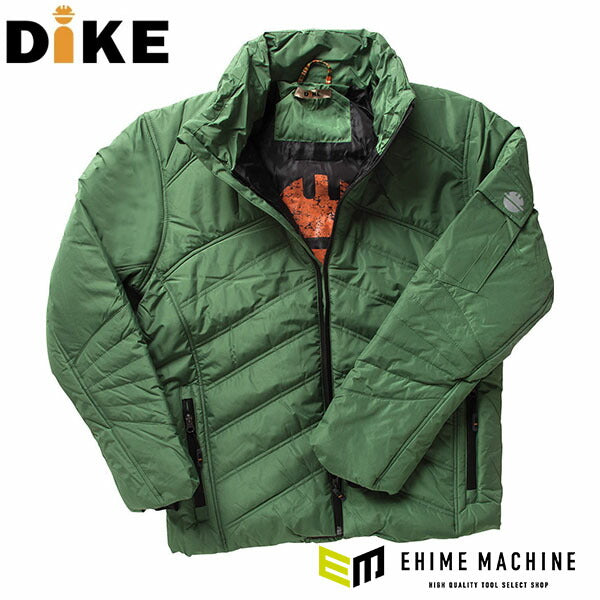 日本正規品 ディーケ ジャケット ガウディ モスグリーン XS 95223/500-XS (8058258786766) DIKE イタリア製の絶妙な色合い